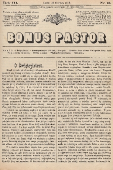 Bonus Pastor. R. 3, 1879, nr 13