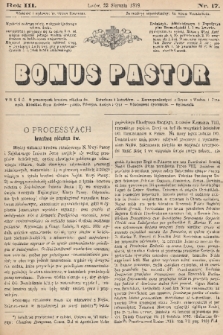 Bonus Pastor. R. 3, 1879, nr 17