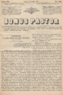 Bonus Pastor. R. 3, 1879, nr 25