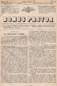 Bonus Pastor. R. 4, 1880, nr 3