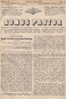 Bonus Pastor. R. 4, 1880, nr 4