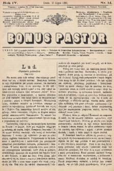 Bonus Pastor. R. 4, 1880, nr 14
