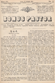 Bonus Pastor. R. 4, 1880, nr 17