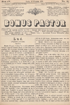 Bonus Pastor. R. 4, 1880, nr 19