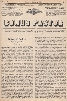 Bonus Pastor. R. 5, 1881, nr 24