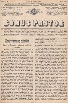 Bonus Pastor. R. 5, 1881, nr 25