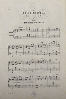 Polka-Mazurka : pour le piano