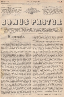 Bonus Pastor. R. 6, 1882, nr 3