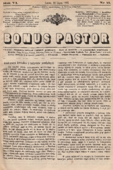 Bonus Pastor. R. 6, 1882, nr 15