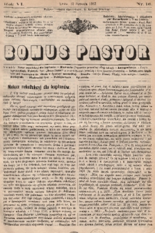 Bonus Pastor. R. 6, 1882, nr 16