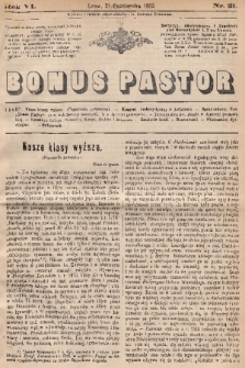 Bonus Pastor. R. 6, 1882, nr 21