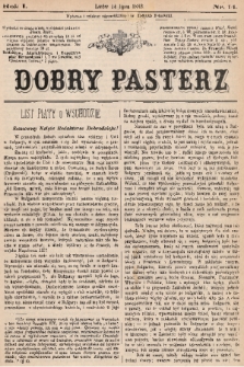 Dobry Pasterz. R. 1, 1883, nr 14