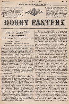 Dobry Pasterz. R. 2, 1884, nr 4