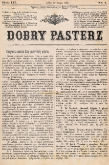 Dobry Pasterz. R. 3, 1885, nr 4