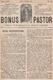 Bonus Pastor / organ Towarzystwa „Bonus Pastor”. R. 8, 1886, nr 2