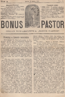Bonus Pastor / organ Towarzystwa „Bonus Pastor”. R. 10, 1888, nr 5