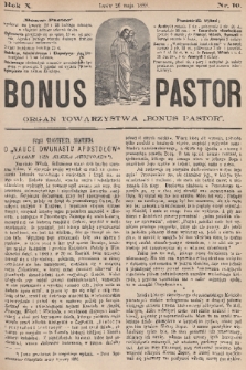 Bonus Pastor / organ Towarzystwa „Bonus Pastor”. R. 10, 1888, nr 10