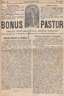 Bonus Pastor / organ Towarzystwa „Bonus Pastor”. R. 10, 1888, nr 22