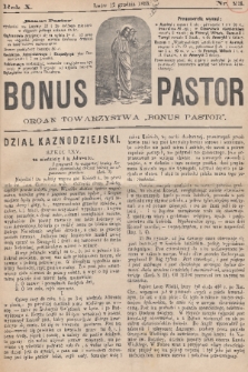 Bonus Pastor / organ Towarzystwa „Bonus Pastor”. R. 10, 1888, nr 23