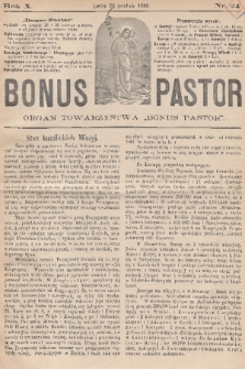 Bonus Pastor / organ Towarzystwa „Bonus Pastor”. R. 10, 1888, nr 24