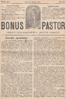 Bonus Pastor / organ Towarzystwa „Bonus Pastor”. R. 11, 1889, nr 8