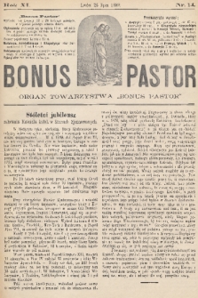 Bonus Pastor / organ Towarzystwa „Bonus Pastor”. R. 11, 1889, nr 14