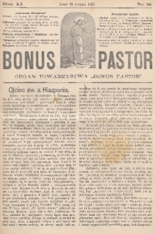 Bonus Pastor / organ Towarzystwa „Bonus Pastor”. R. 11, 1889, nr 16