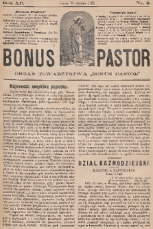 Bonus Pastor / organ Towarzystwa „Bonus Pastor”. R. 12, 1890, nr 2