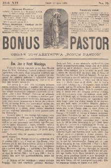 Bonus Pastor / organ Towarzystwa „Bonus Pastor”. R. 12, 1890, nr 13