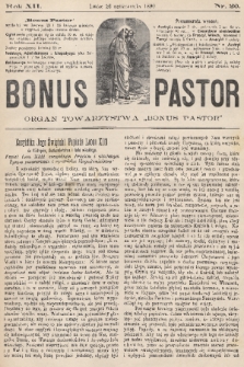 Bonus Pastor / organ Towarzystwa „Bonus Pastor”. R. 12, 1890, nr 20