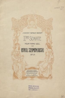 2ème sonate : pour piano seul : op. 21