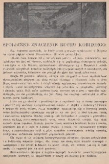 Nowe Słowo : dwutygodnik społeczno-literacki. R. 1, 1902, nr 15