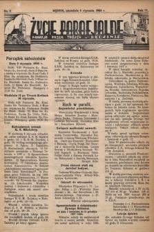 Życie Parafjalne : parafja Przen. Trójcy w Będzinie. 1938, nr 2