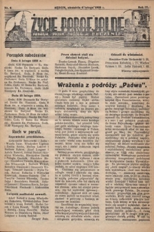 Życie Parafjalne : parafja Przen. Trójcy w Będzinie. 1938, nr 6