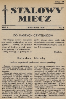 Stalowy Miecz. 1936, nr 2