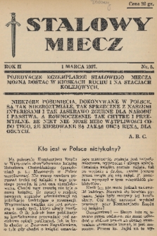 Stalowy Miecz. 1937, nr 5