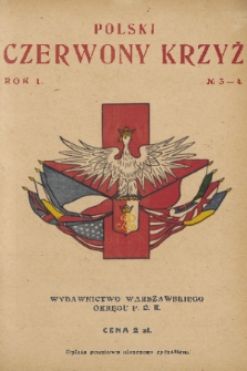 Polski Czerwony Krzyż : wydawnictwo P. C. K. w Warszawie. 1925, nr 3-4