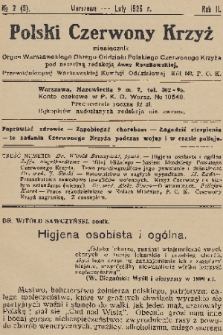 Polski Czerwony Krzyż : miesięcznik : organ Warszawskiego Okręgu-Oddziału Polskiego Czerwonego Krzyża. 1926, nr 2