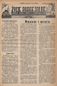 Życie Parafjalne : parafja Przen. Trójcy w Będzinie. 1938, nr 20