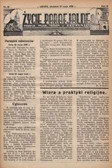 Życie Parafjalne : parafja Przen. Trójcy w Będzinie. 1938, nr 21