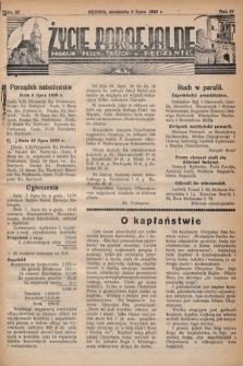 Życie Parafjalne : parafja Przen. Trójcy w Będzinie. 1938, nr 27