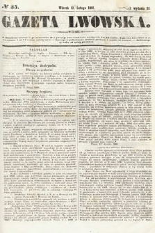 Gazeta Lwowska. 1861, nr 35