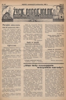 Życie Parafjalne : parafja Przen. Trójcy w Będzinie. 1938, nr 43