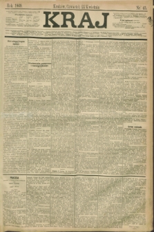 Kraj. 1869, nr 43 (22 kwietnia)
