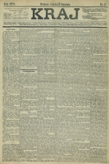Kraj. 1870, nr 17 (22 stycznia)