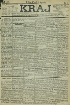 Kraj. 1870, nr 19 (25 stycznia)