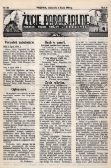 Życie Parafjalne : parafja Przen. Trójcy w Będzinie. 1939, nr 26