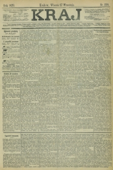 Kraj. 1870, nr 220 (27 września)