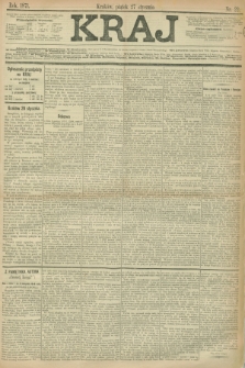 Kraj. 1871, nr 22 (27 stycznia)