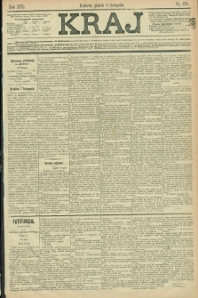 Kraj. 1872, nr 256 (8 listopada)